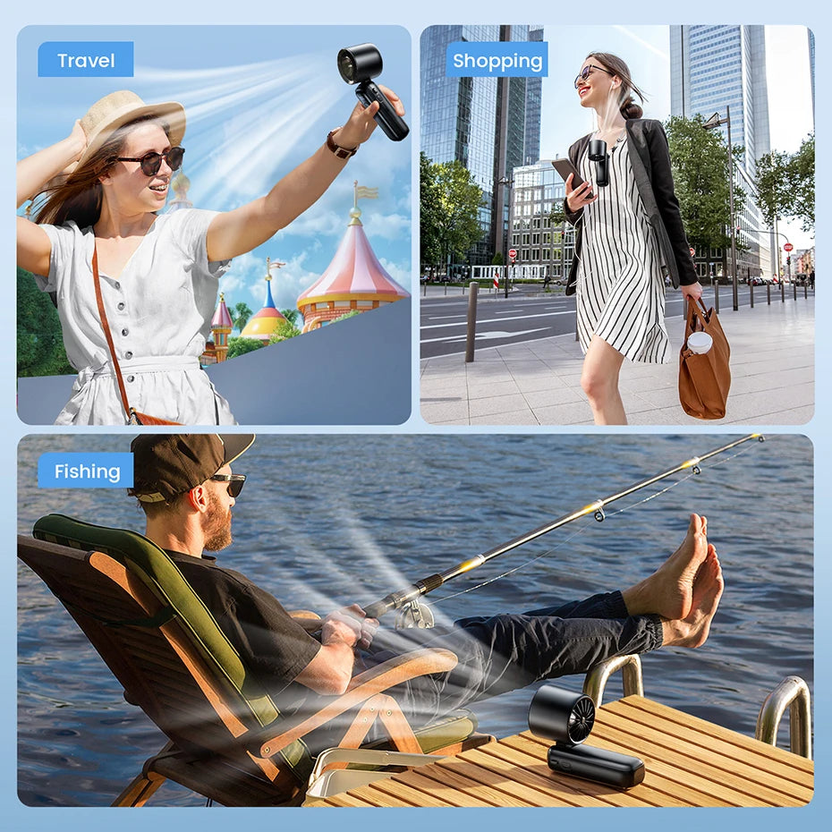 Breezio - Portable Handheld Turbo Fan