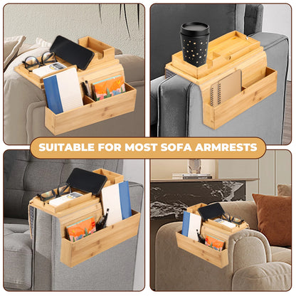 Couchy - Bamboo Couch Cup Holder