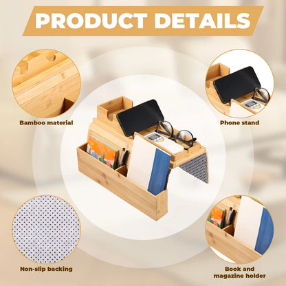 Couchy - Bamboo Couch Cup Holder