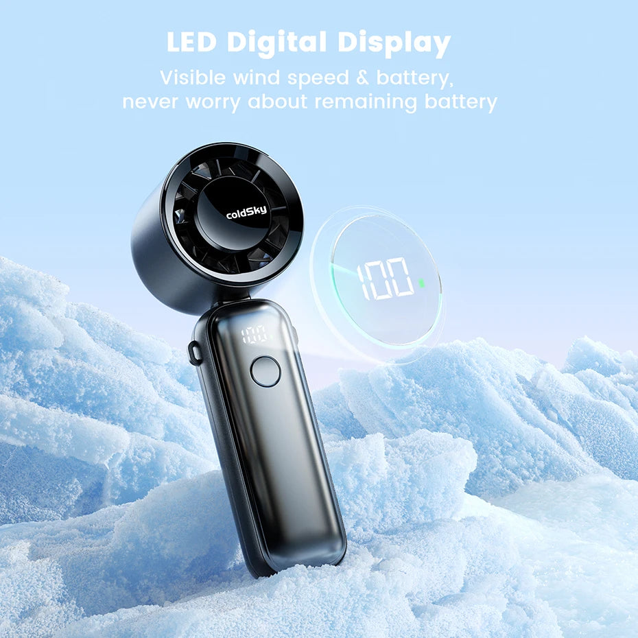 Breezio - Portable Handheld Turbo Fan