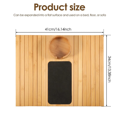 Couchy - Bamboo Couch Cup Holder