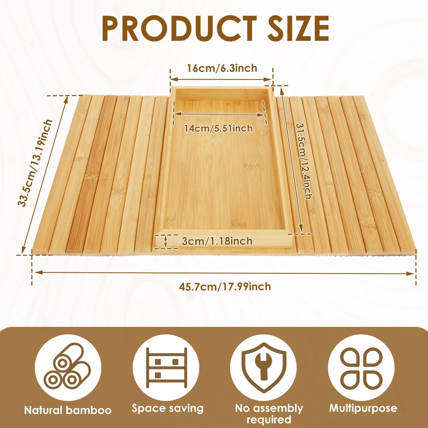 Couchy - Bamboo Couch Cup Holder